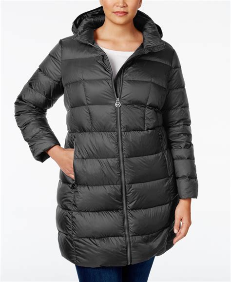 macys michael kors down jacket|macy's michael kors women's jacket.